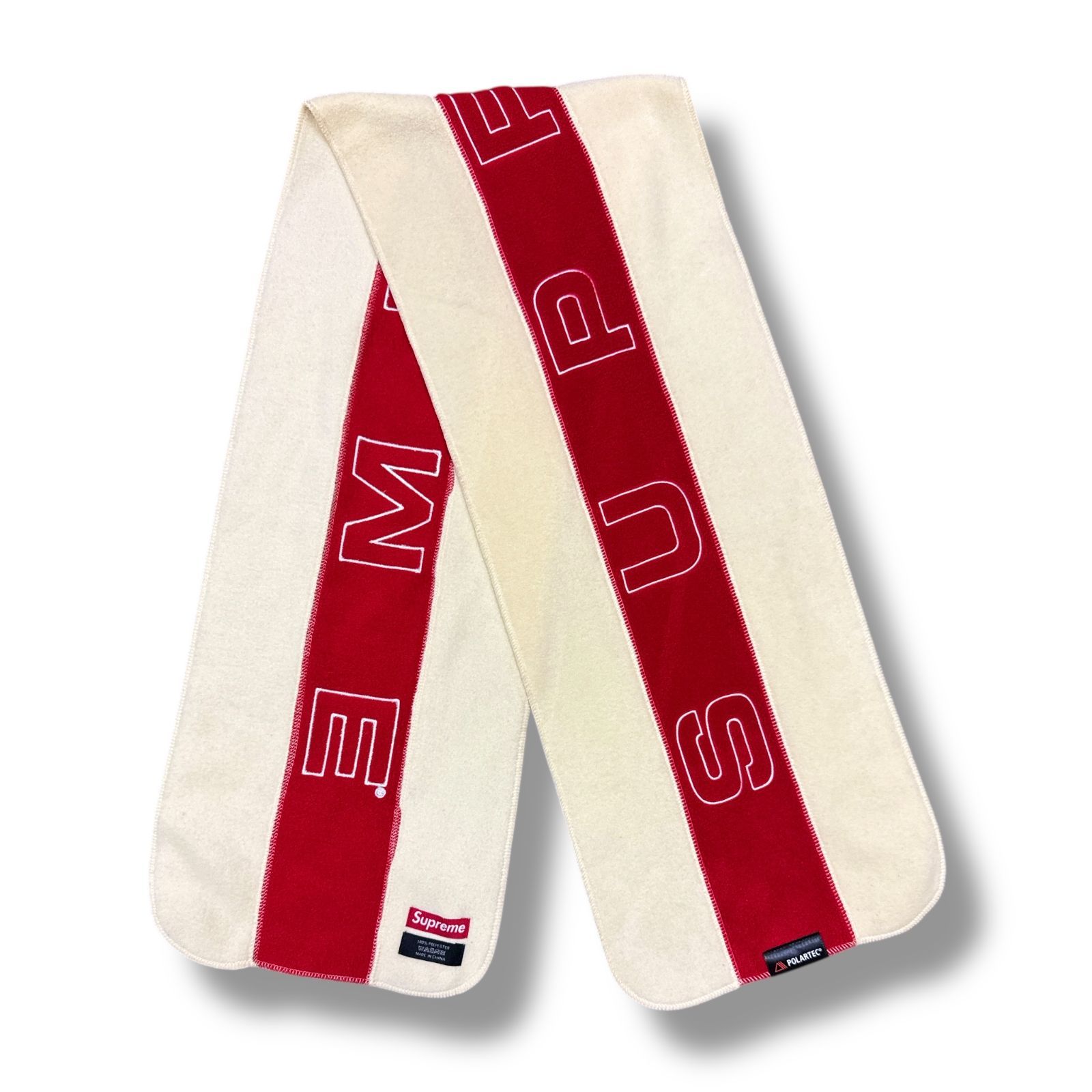 Supreme 18AW Polartec Logo Scarf ポーラテックロゴスカーフ
