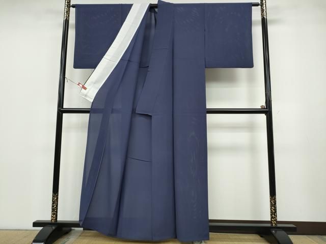 平和屋着物＊夏物 色無地 絽 京紫色 正絹 逸品 未使用 CAAR9826ev