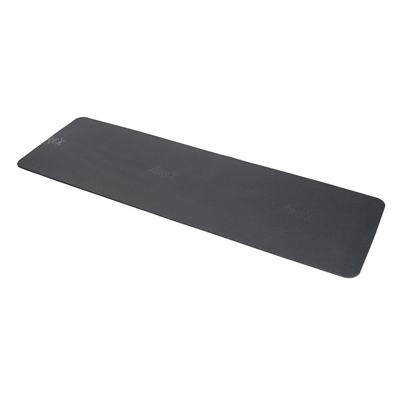 AIREX エアレックス ヨガマット ヨガピラテス190 チャコールグレー 厚さ8mm YOGAPILATES 190 ANTH YOGAPILATESAN 0