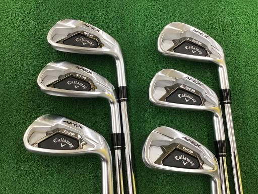 キャロウェイ APEX DCB 2021 6S アイアンセット IR NS PRO ZELOS 7 フレックスS メンズ 男性用 右利き 右用 Cランク ゴルフクラブ