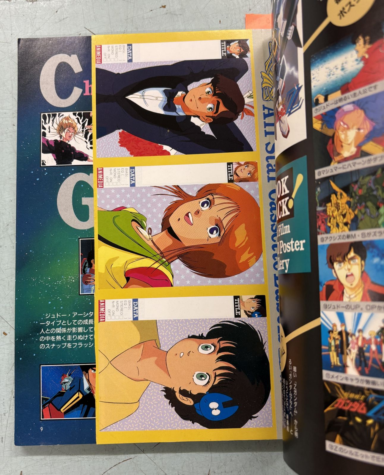 別冊アニメディア 機動戦士ガンダムZZ part1 part2　2冊セット 別冊アニメディア 機動戦士ガンダムZZ PART1 / PART2セット