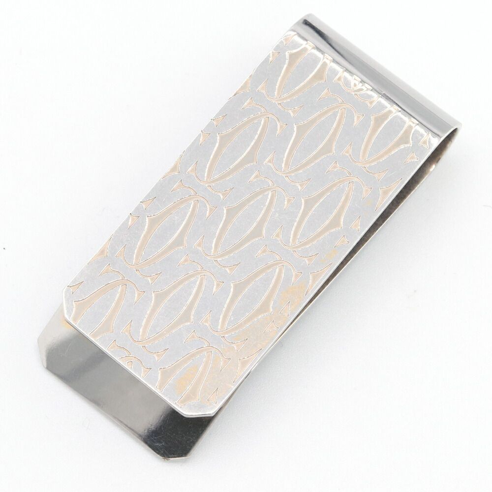 カルティエ C ドゥ カルティエ デコール マネークリップ 2Cロゴ