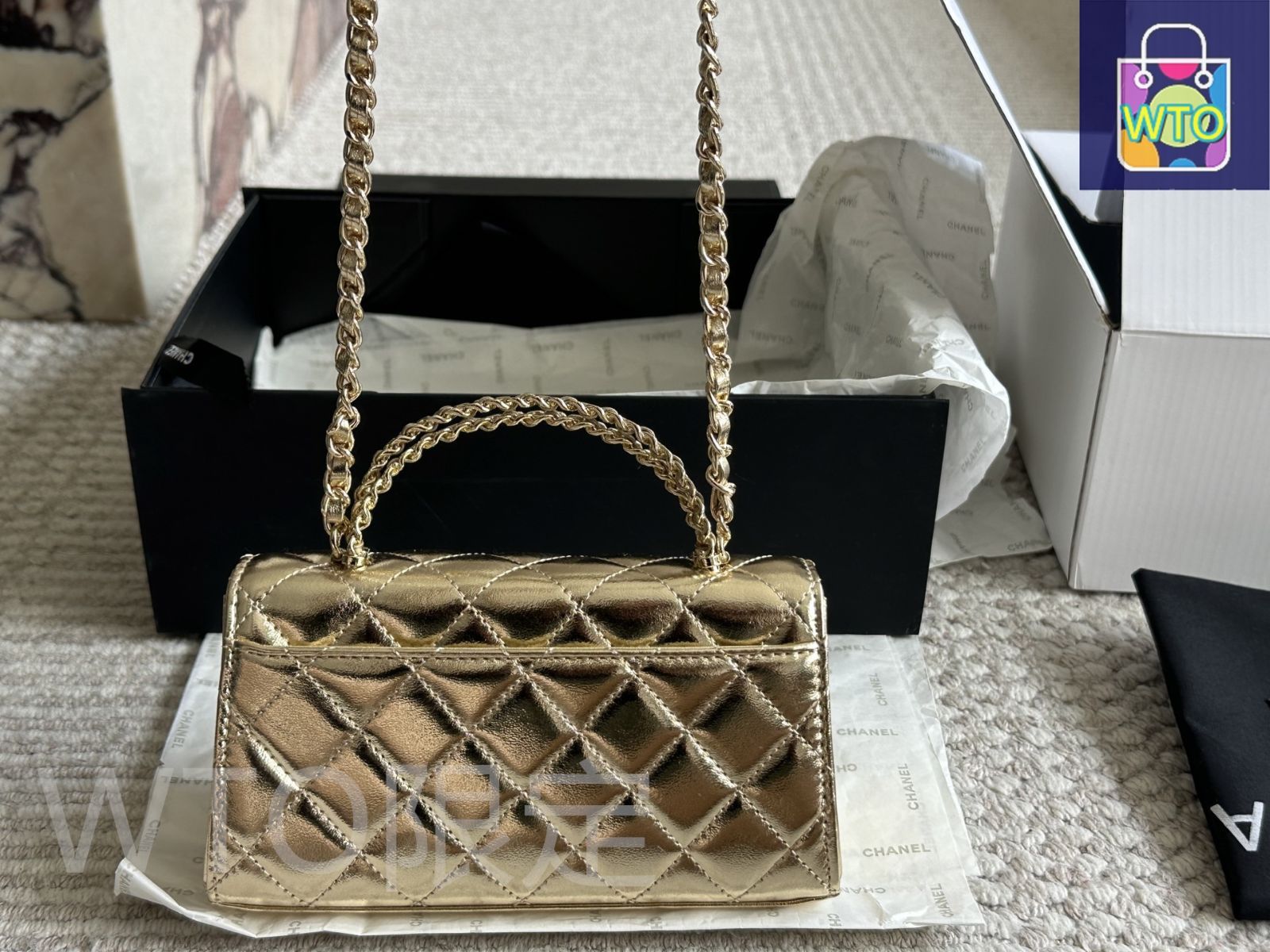 今日特価】Chanel 23Kelly シャネル 23 ケリー スマホバッグ