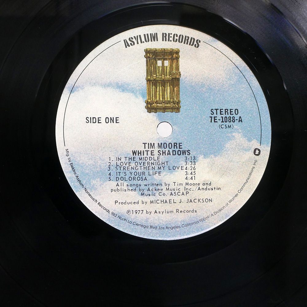 Tim Moore - White Shadows レコード　輸入盤 米 US盤 TIM MOORE/WHITE SHADOWS/ASYLUM 7E1088 LP - メルカリ