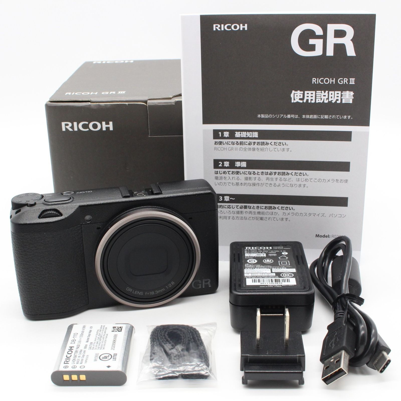 【ギフト】 ☆極上品☆RICOH GR メルカリ - ショット数3314回 Ⅲ デジタルカメラ