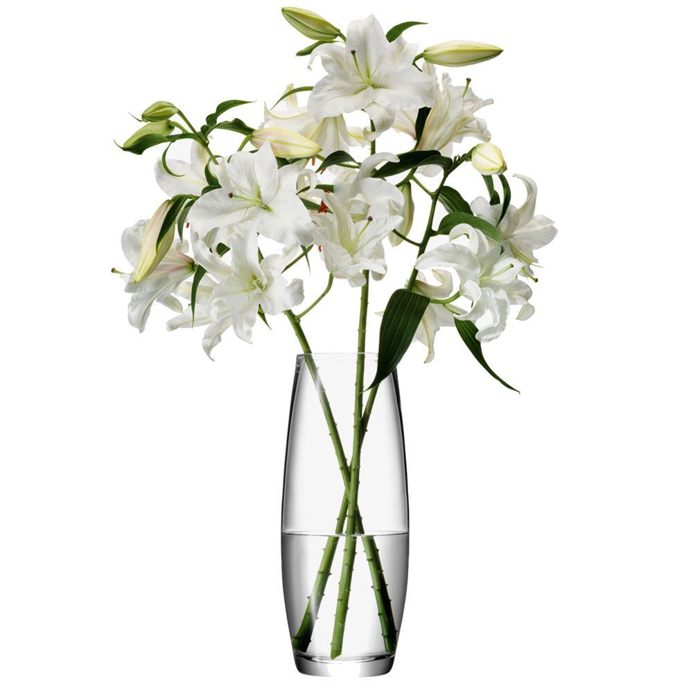 LSA エルエスエー フラワーベース 花器 花瓶 Flower Grand Stem Vase G686-41-301 クリア H41cm LFW10