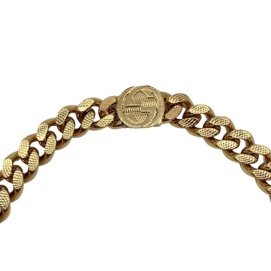 ♪1291 GUCCI GUCCI グッチ 675766 GP インターロッキングG 喜平