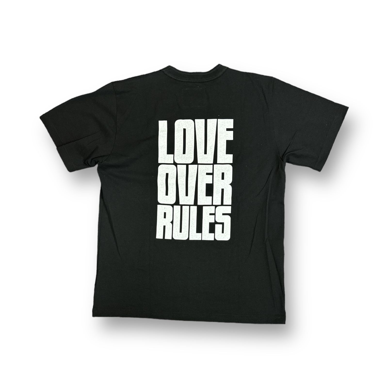 sacai TシャツLove Over Rules TEE