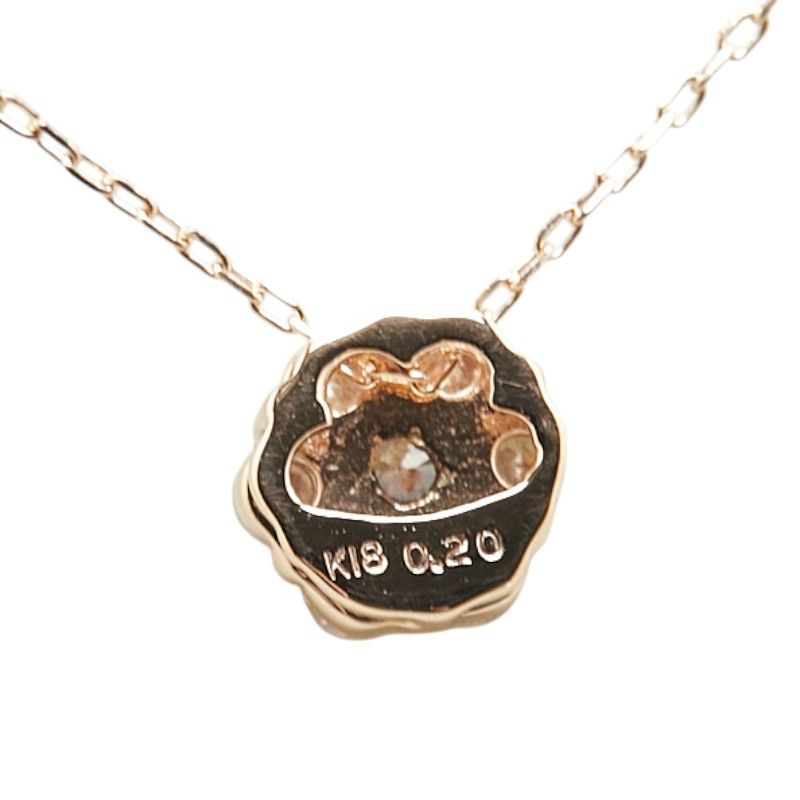 ペンダントネックレス K18PG ピンクゴールド レディース【1-0211241  