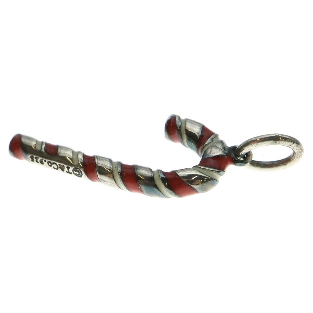 TIFFANY-Co ティファニー キャンディ ネックレストップ ペンダントトップ シルバー×レッド DECORATOM_COM_BR