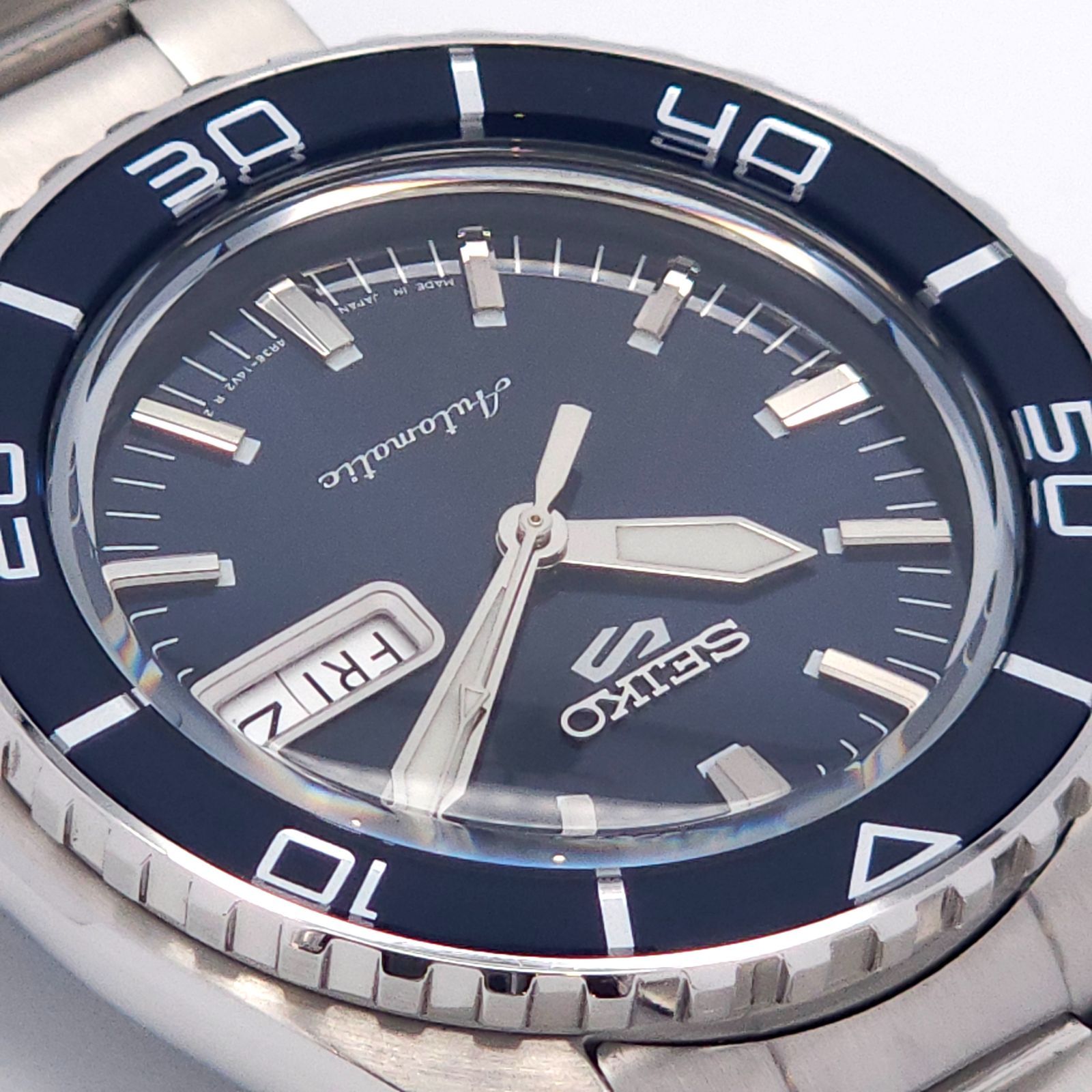 ☆本体良品 SEIKO セイコー ファイブスポーツ 4R36-16D0 自動巻 動作品 