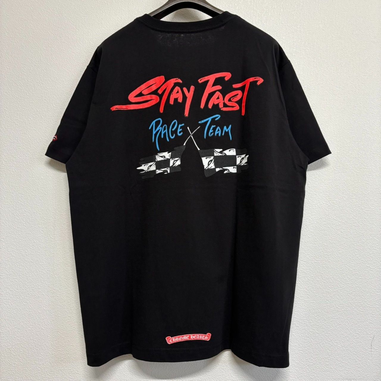 希少コラボ◆Chrome Hearts × Matty Boy Stay Fast Tシャツ 黒 Chrome Hearts Matty Boy Stay Fast T-Shirt 'Black'