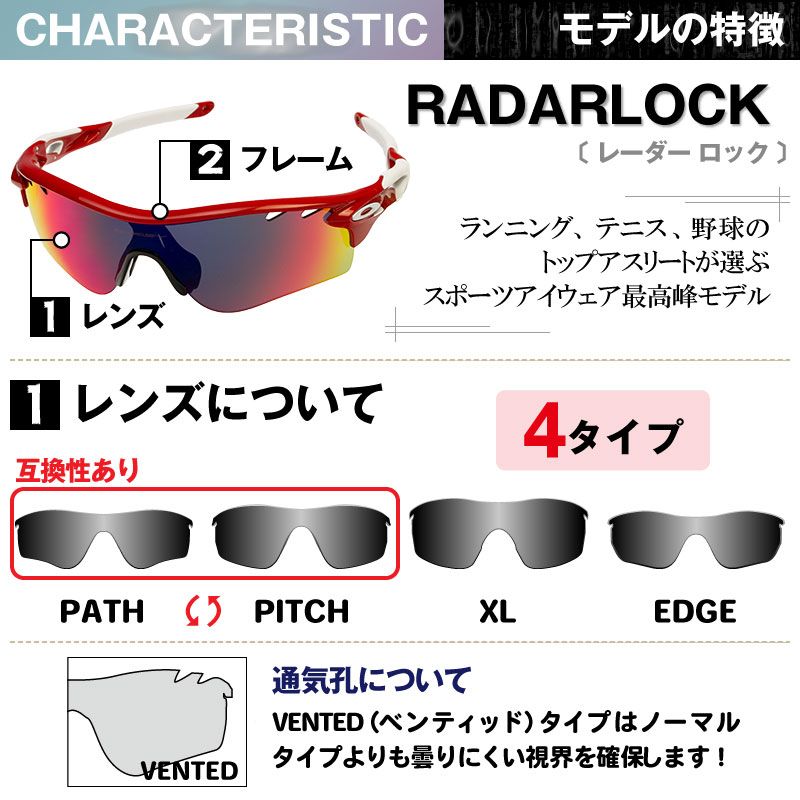 オークリー レーダーロック パス oo9206-02 ローブリッジフィット スポーツサングラス OAKLEY RADARLOCK PATH