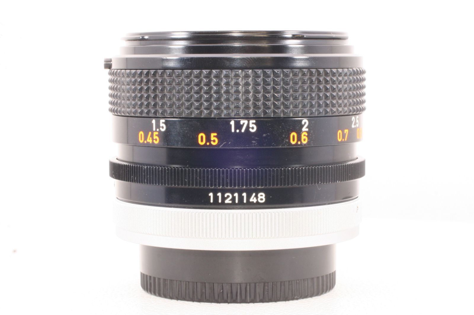 ☆外観美品【修理・整備/完動品】Canon FD 50mm f1.4 s.s.c 1121148 