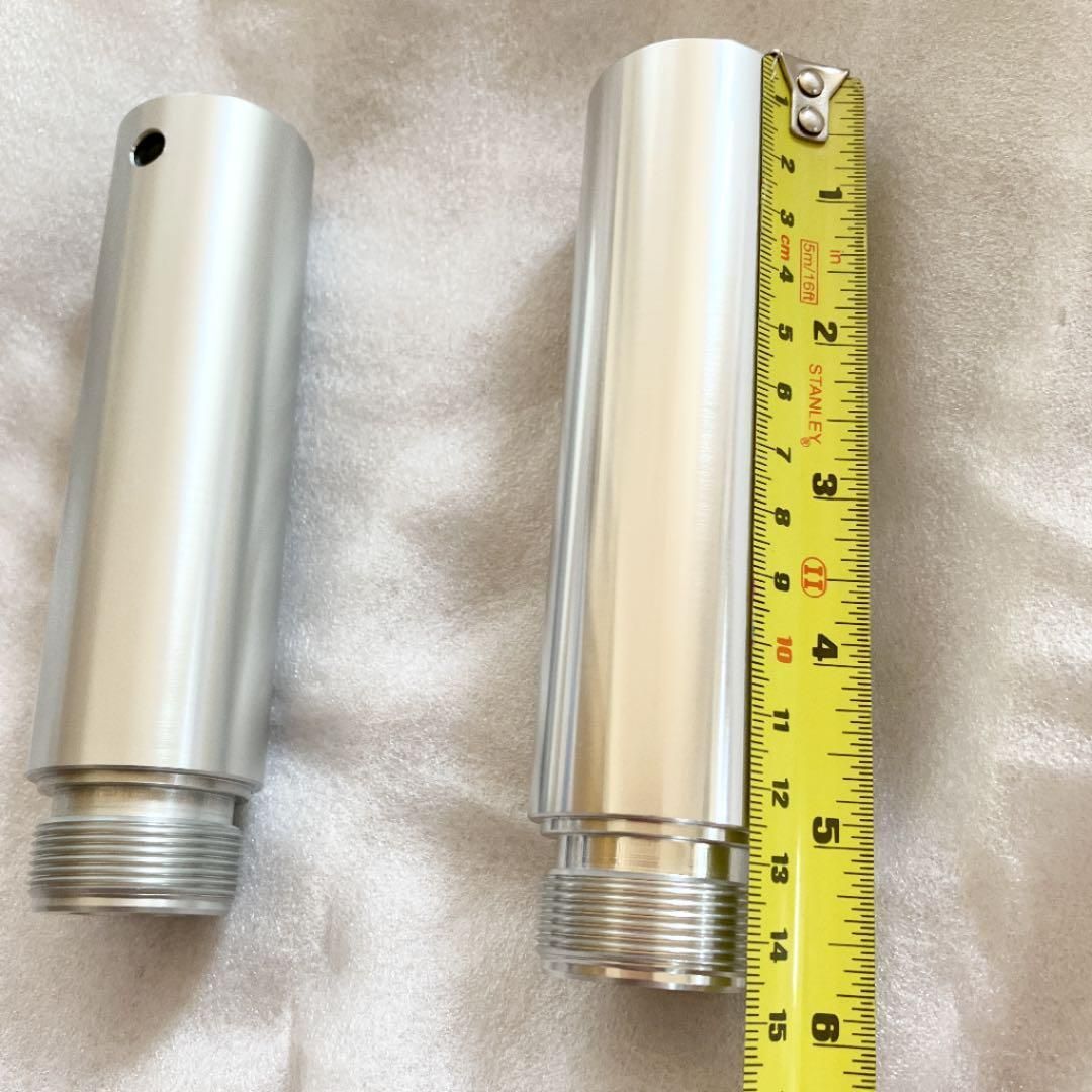 ハーレー 39mmフォークエクステンション ロングフォーク 5インチ