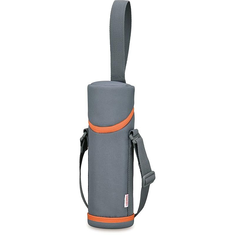 【特価商品】サーモス マイボトルポーチ ストラップ付き 450-600ml用 グレーオレンジ APG-501 GY-OR
