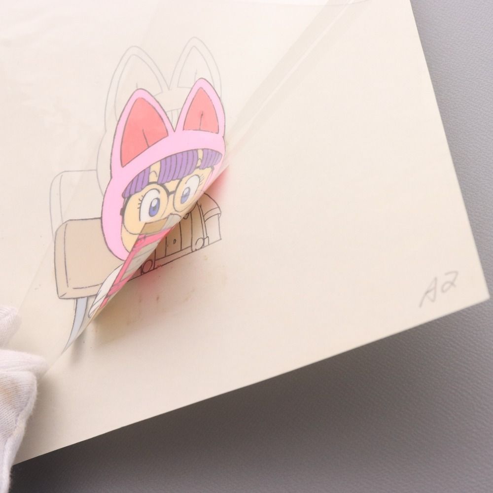□ ドクター Dr.スランプ セル画 原画 動画張り付き アラレちゃん A2