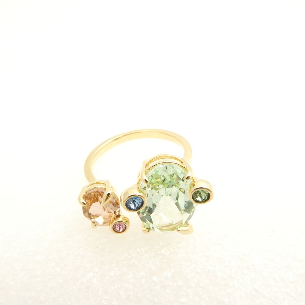 【SWAROVSKI】Gema リング 3点セット 純正箱付き SWAROVSKI - スワロフスキー リング3点セット サイズ55の通販 by