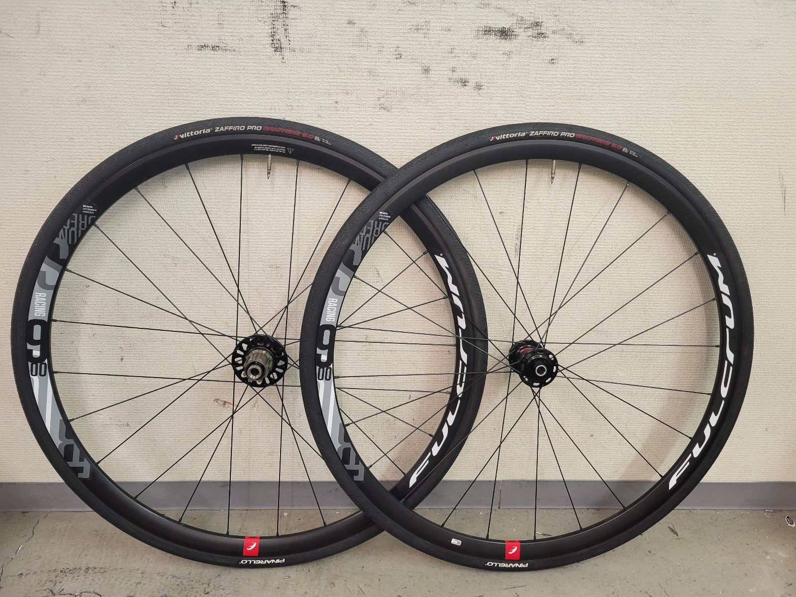 FULCRUM RACING600 DB CL 622×17c フルクラム レーシング カンパ11s対応 前後ホイール ロード 同梱発送承中!! Vittoria ZAFFIRO PRO GRAPHENE 2.0 T-105