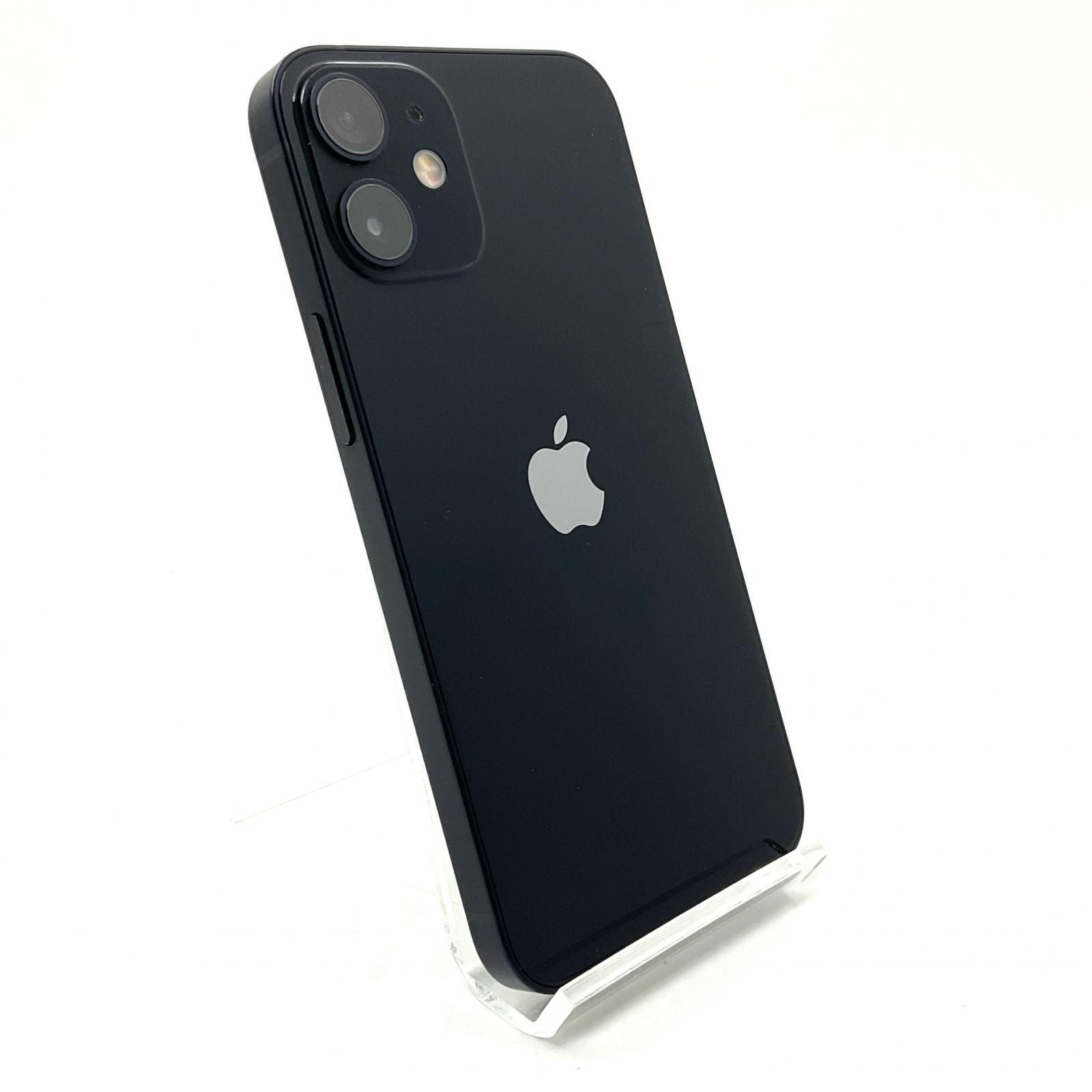 全額返金保証 最速発送 Apple iPhone 12 mini 64GB ブラック Softbank 白ロム 動作 済 67%