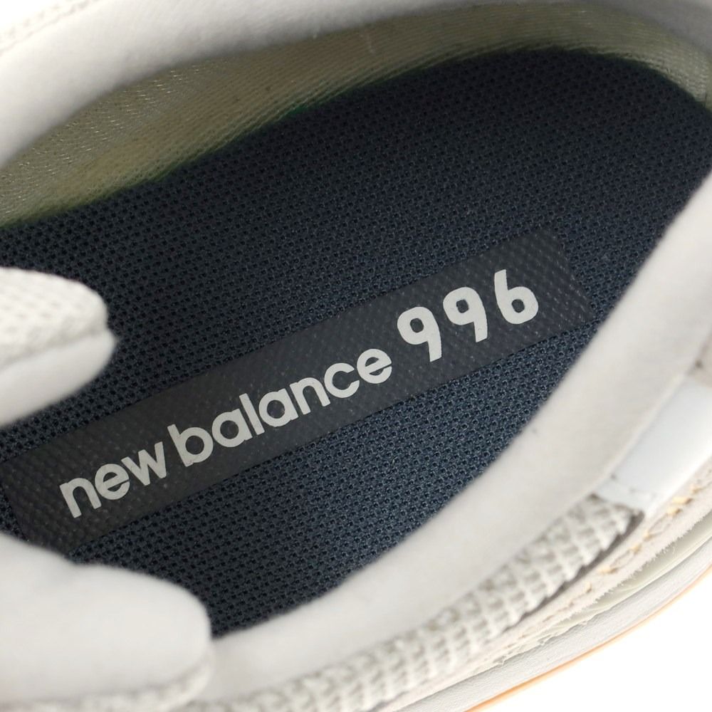 【中古】【未使用】ニューバランス NEW BALANCE 996 スエード ナイロン スニーカー CM996CPS ライトグレー【サイズ26.5】【メンズ】