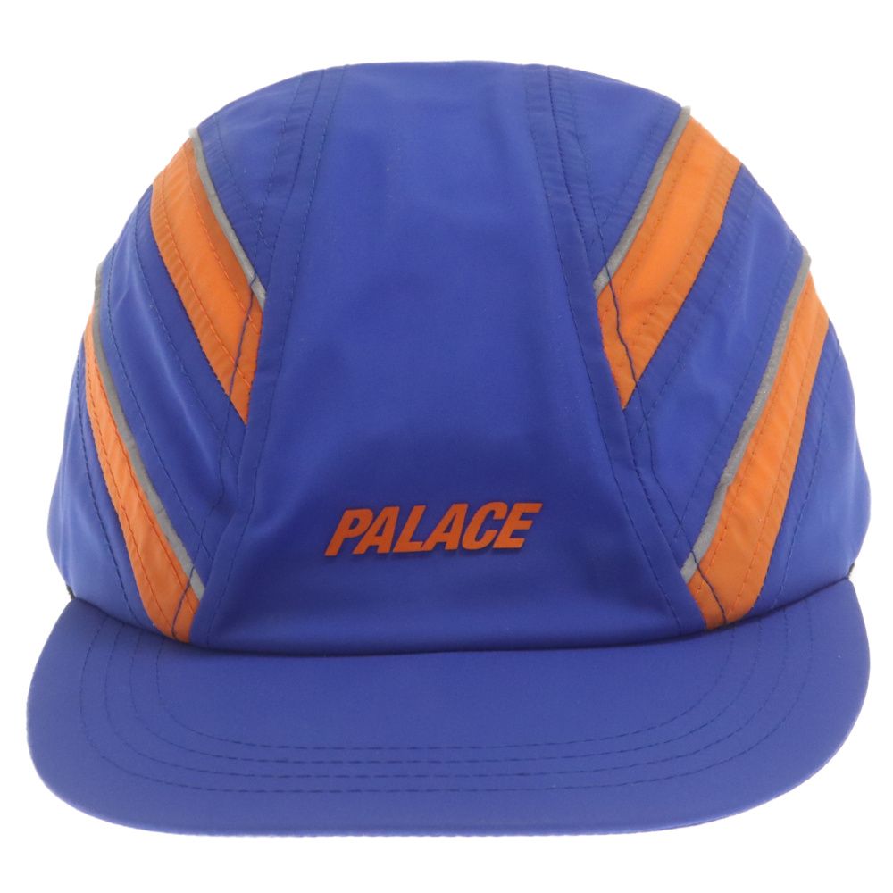 Palace Skateboards (パレススケートボーズ) 18AW S-RUNNNER SHELL HAT ロゴパッチランナーハット キャップ ブルー