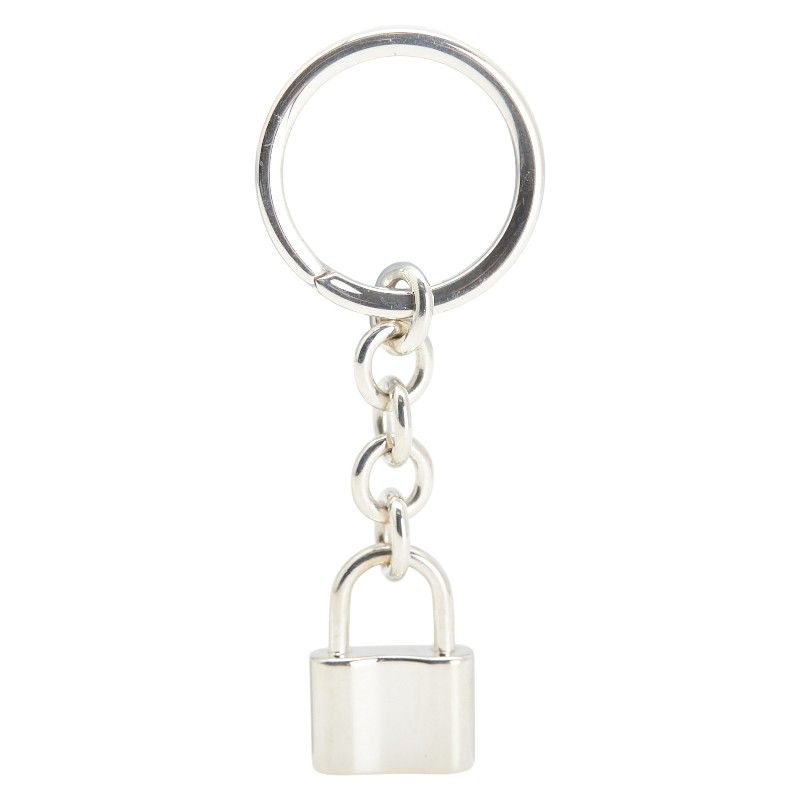 ティファニー　キーホルダー　1837 パドロック　モチーフ　SV925 ティファニー 1837 パドロック チャーム キーリング キーホルダー