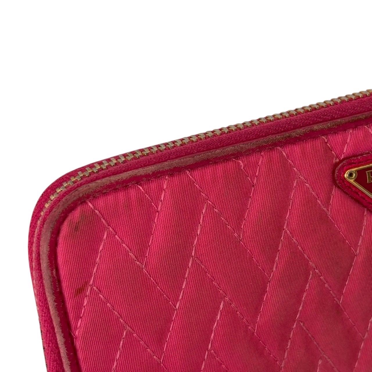 【luce】PRADA 財布　サフィアーノ　キルティング luce】PRADA 財布 サフィアーノ キルティング luce】PRADA 財布