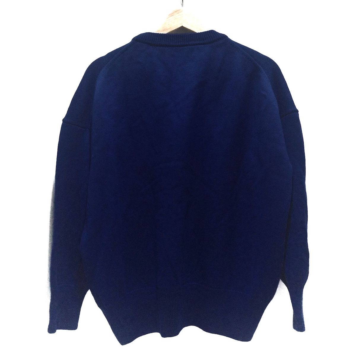 EVERYDAY I LIKE. エブリデイアイライク 長袖セーター レディース - ブルー クルーネック