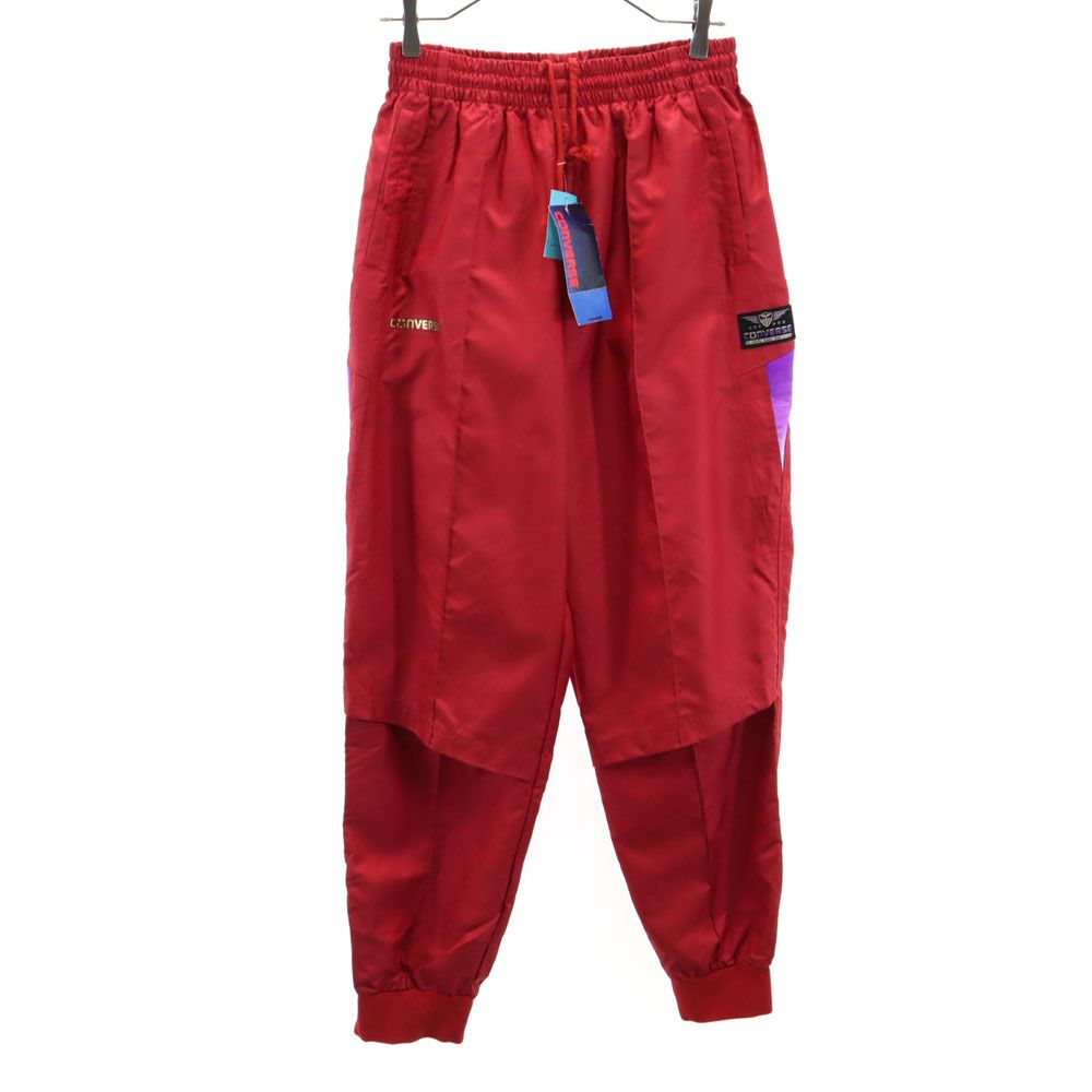 コンバース 90s 未使用 オールド デッドストック トラックパンツ O レッド CONVERSE メンズ