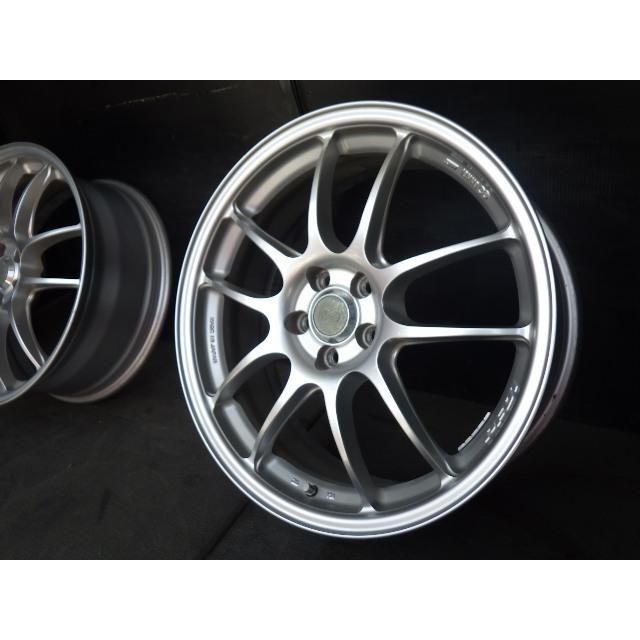 【906】◆ENKEI PF01◆18x7J 5穴 PCD100 +48◆4本◆プリウス　86など