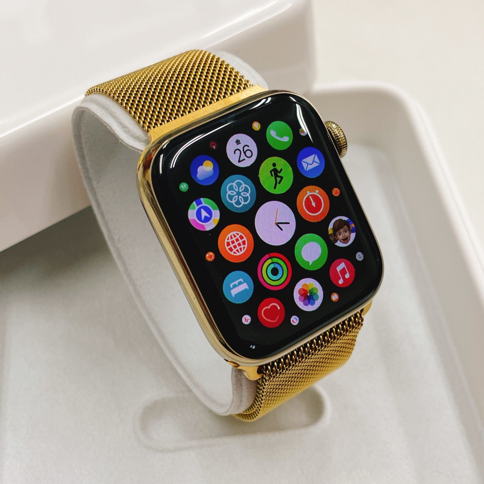 Apple Watch シリーズ6 goldステンレス アップルウォッチ 44