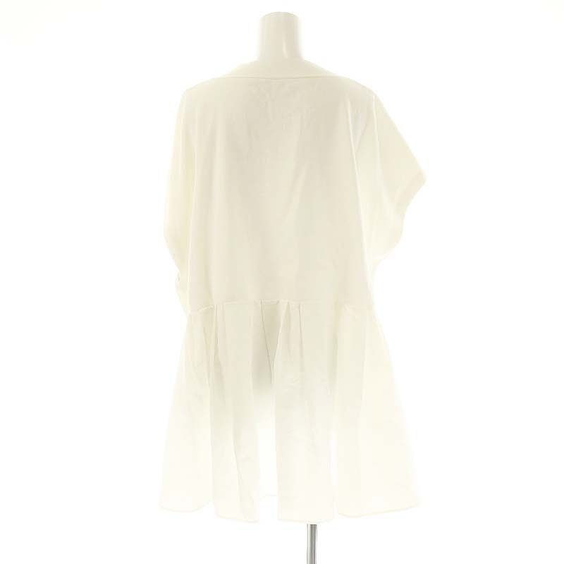 アドーア ADORE 24AW タフタペプラムカーディガン ニット切替 38