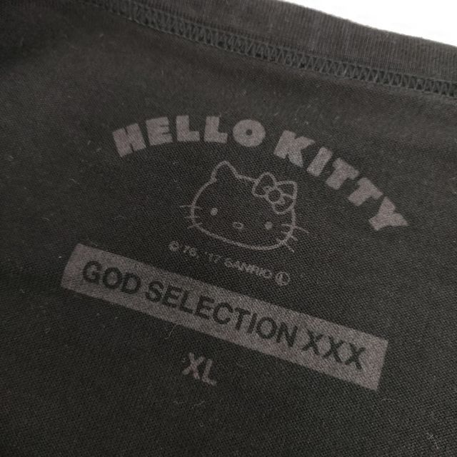 GOD SELECTION XXX HELLO KITTY コラボ サイズXL 半袖Tシャツ