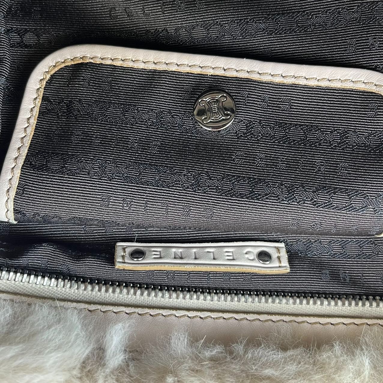 CELINE セリーヌ ファーハンドバッグ レディース【中古商品】Handbag  