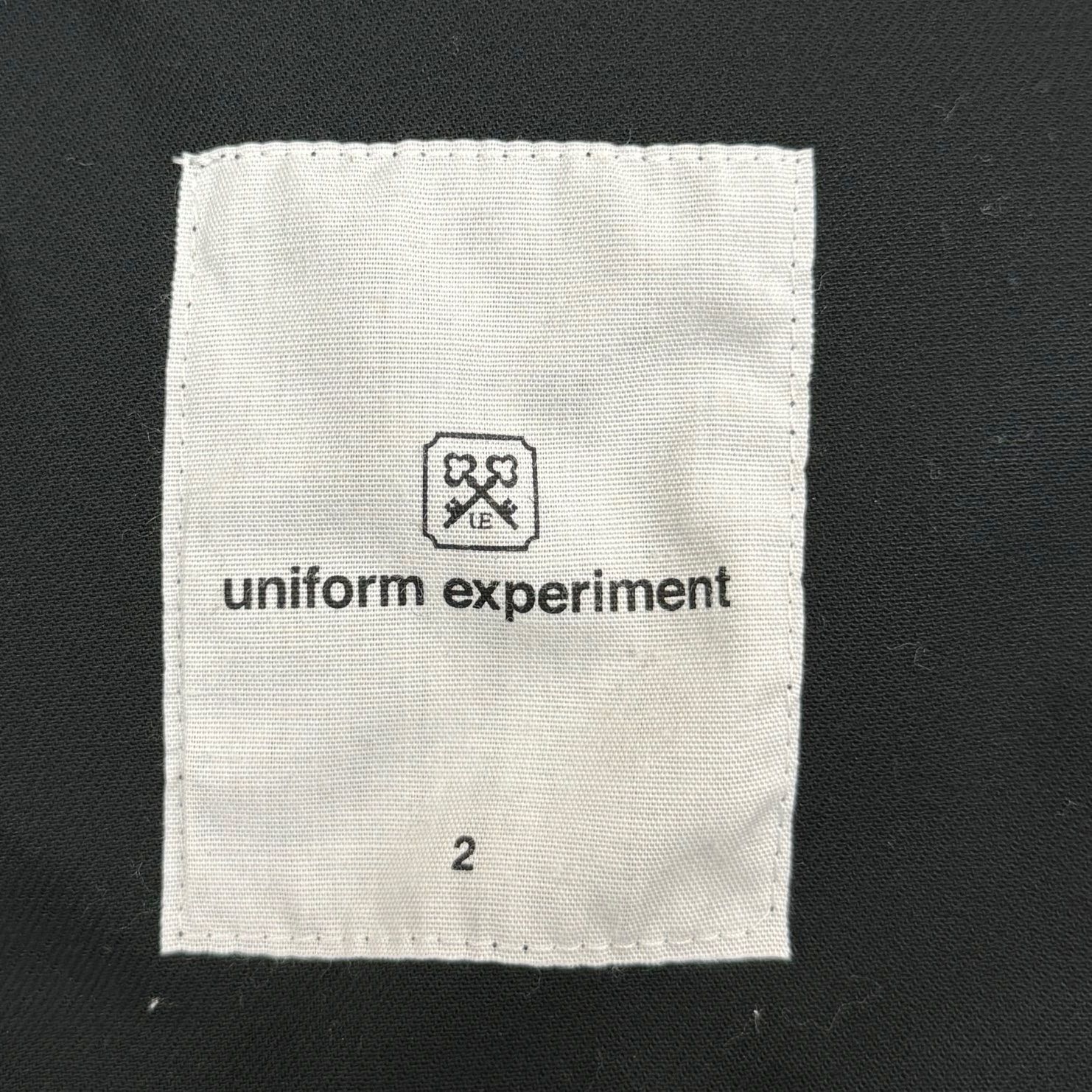 定価49500円 uniform experiment 22SS WORK JACKET ユニフォームエクスペリメント ワークジャケット UE- 220035 ブラック 2 63404A6 - メルカリ