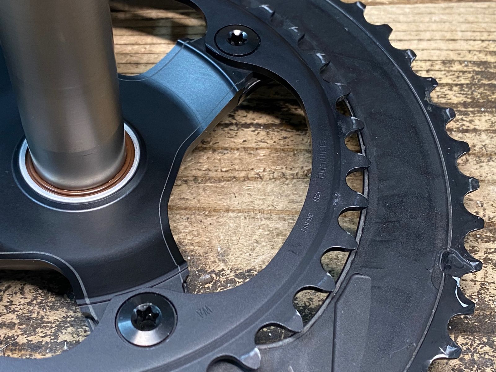 JK998 シマノ SHIMANO アルテグラ ULTEGRA FC-R8100 クランクセット 52 36T 172.5mm BILLOVLOGS_CO_UK