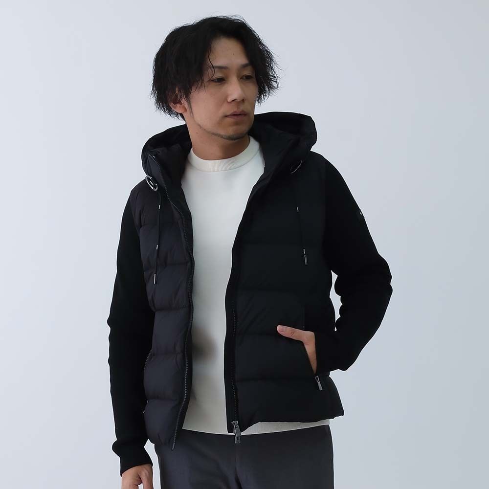 最終値下げ TATRAS ロングダウンジャケット ブラック 最終値下げ☆タトラスダウンジャケット☆Lサイズ