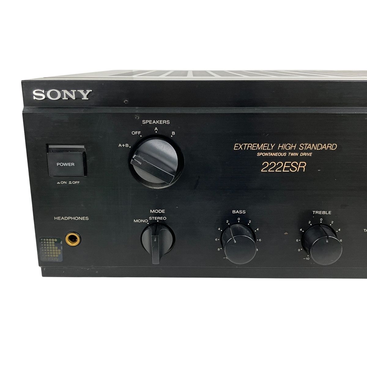 ＳＯＮＹ　プリメインアンプ　ＴＡ－Ｆ２２２ＥＳX　【動作品　美品】 整備済 美品？】 TA-F222ESX プリメインアンプ 完動品 - メルカリ