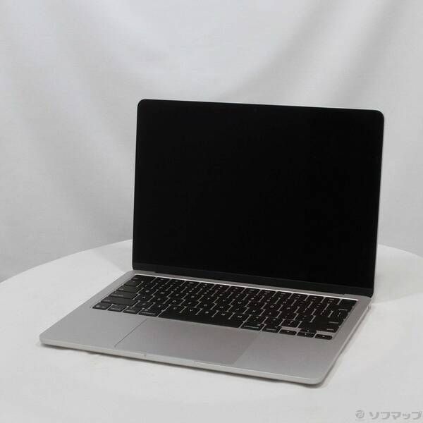 〔 〕MacBook Air 13.6-inch Early-2025 MW0W3J A Apple M4 10コアCPU_8コアGPU 16GB SSD256GB シルバー 〔macOS v15.5〕 258