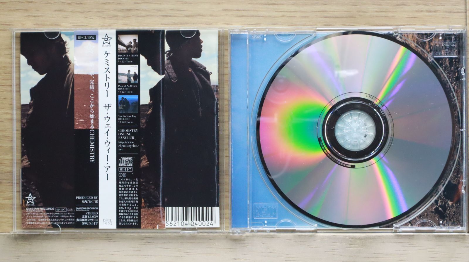 国内盤CD☆ケミストリー/CHEMISTRY□ The Way We Are 【DFCL1052