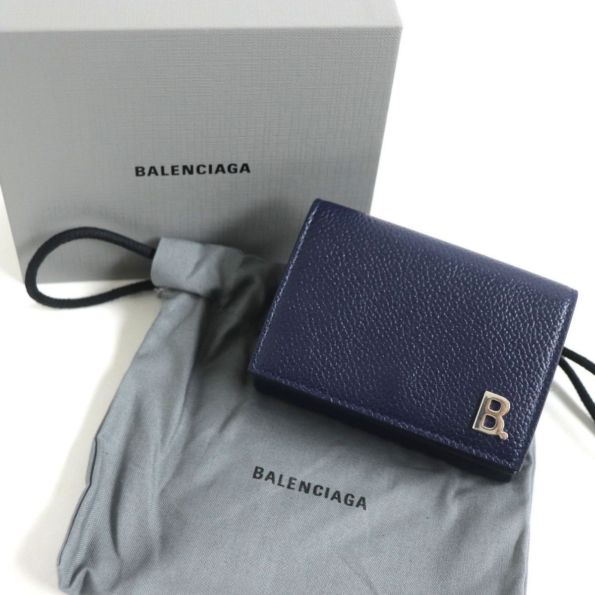 難あり】BALENCIAGA 【塩水水槽】 バレンシアガ 三つ折り 🎐