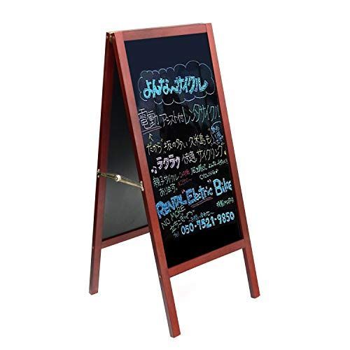人気商品】A型 看板 スタンドボード 黒板 両面書き 磁気 幅45×高さ