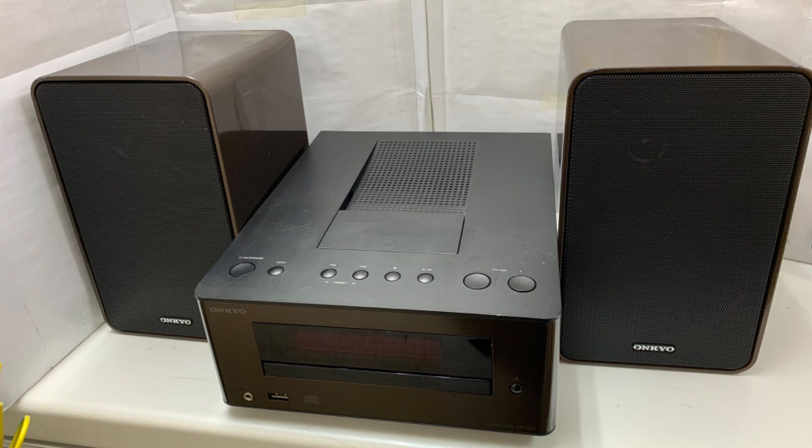 ONKYO コンポ スピーカー bluetooth対応　CR-U3 動作検証！ONKYO CR-U3 手軽にBluetooth/ipodで音楽を聞いてみた