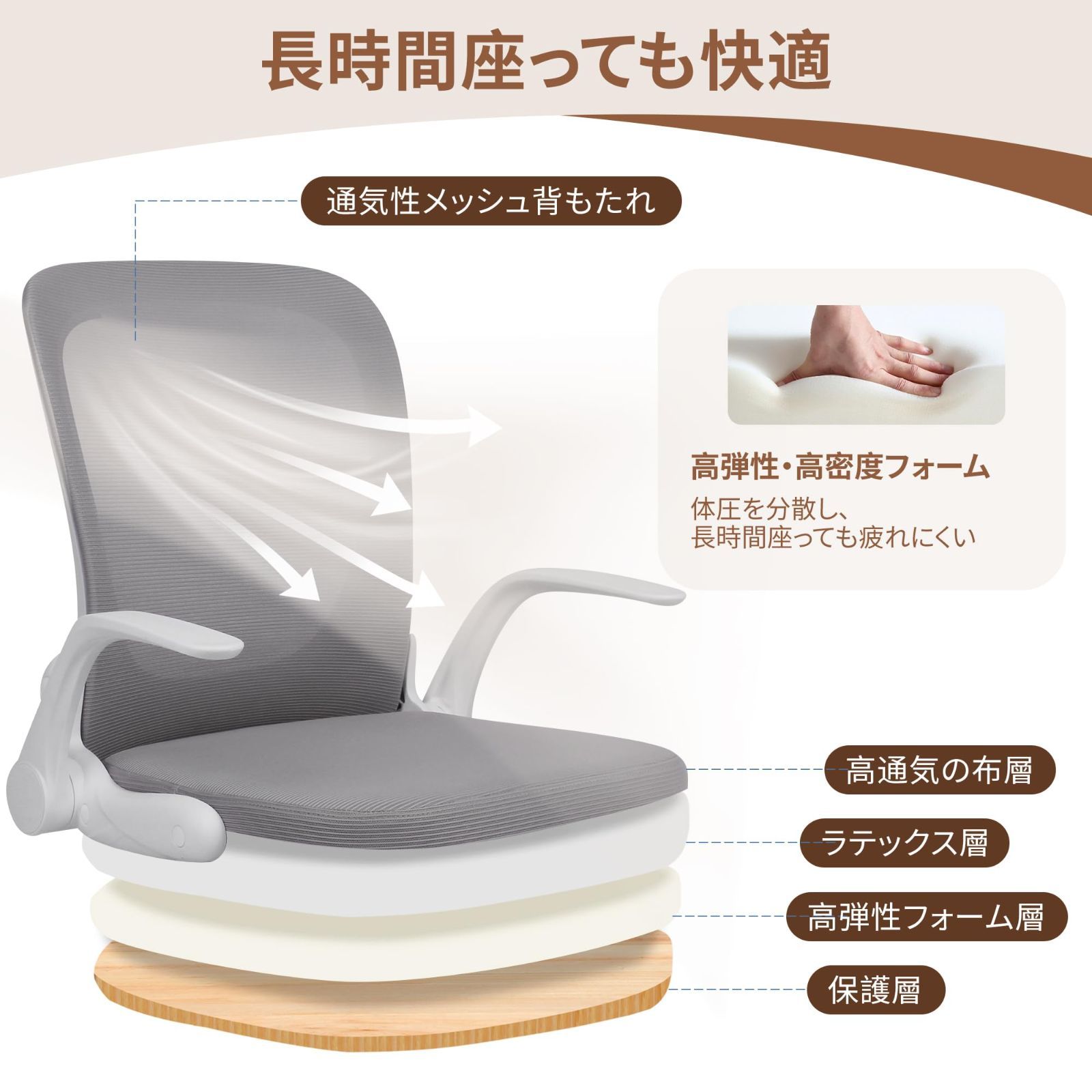 フロアチェア 回転座椅子