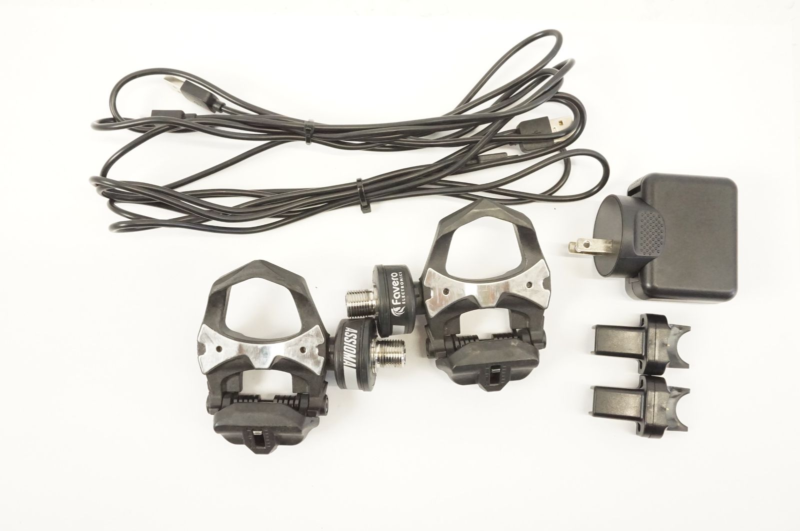 ASSIOMA DUOパワーメーター　動作確認済み Favero Assioma DUO Power Meter Pedals with Upgraded Pedal Body
