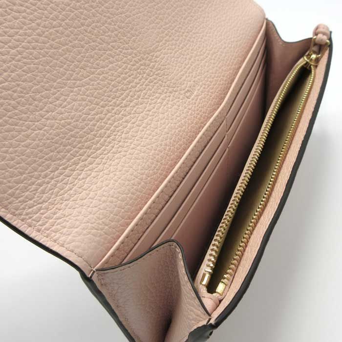 クロエ 財布 長財布 Chloe レザー かぶせ蓋 ロングウォレット  