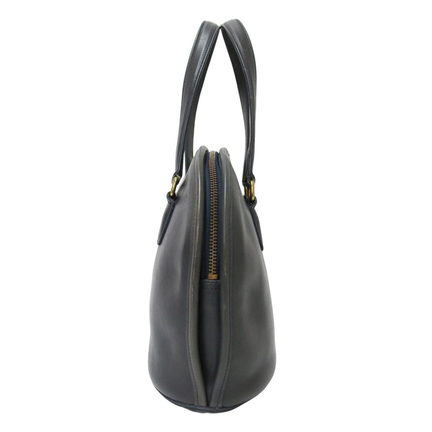 COACH コーチ バッグ ハンドバッグ グレー FREE ラウンド型