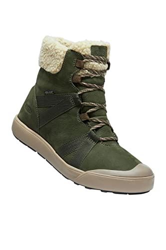 キーン ELLE WINTER BOOT WP エル ウィンター ブーツ ウォータープルーフ レディース 1026711 FOREST NIGHT|PINK SAND