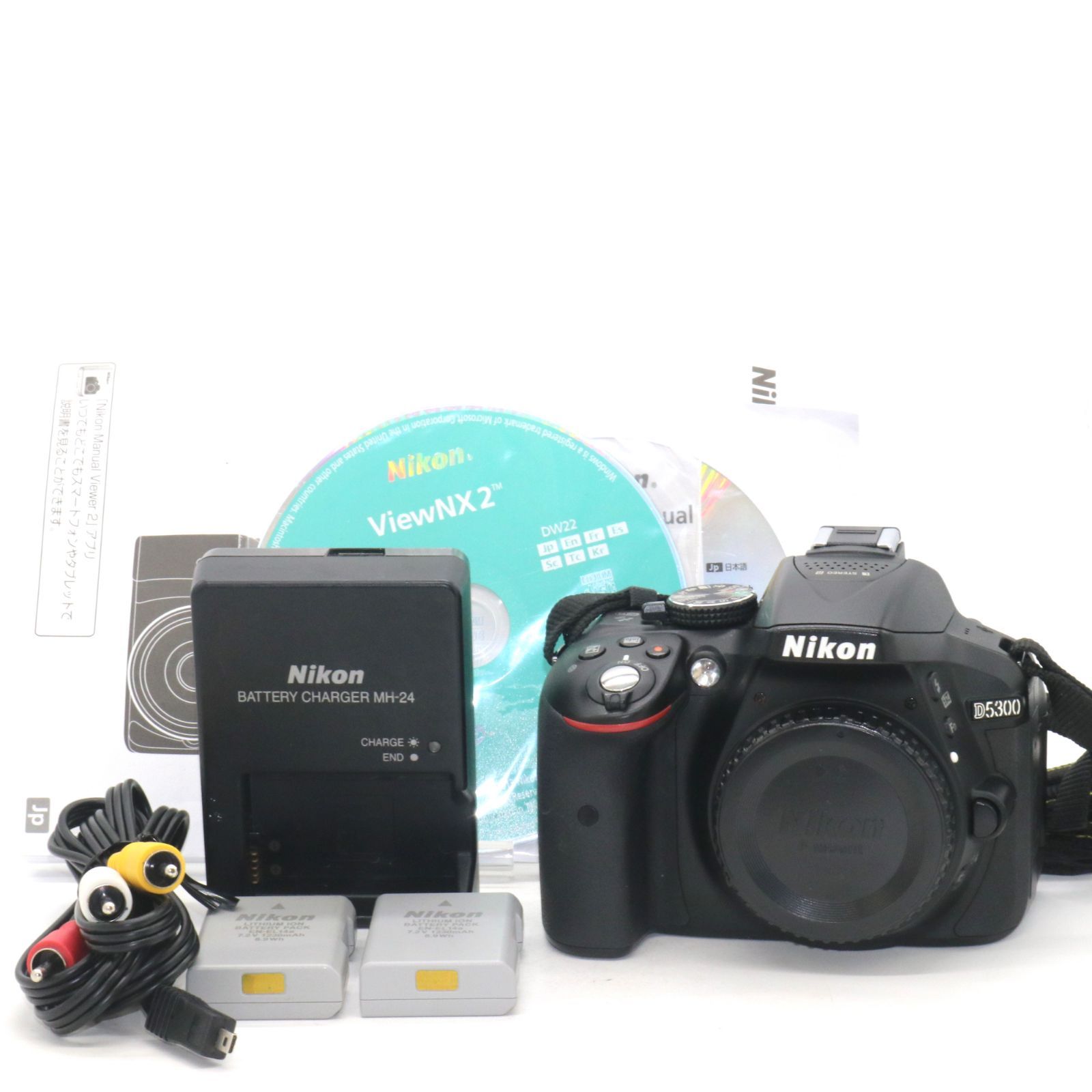 Nikon D5300 ボディのみ 予備バッテリー付き 予備バッテリー付きNikon D5300